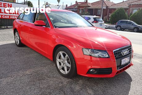 Red 2010 Audi A4 Wagon 2.0 Tfsi Avant Quattro