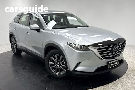 White 2022 Mazda CX-9 Wagon Touring (awd)