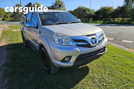 Silver 2015 Foton Tunland Dual Cab Utility TL (4X4)