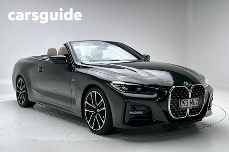 Green 2021 BMW 420I Convertible M Sport