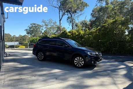 Blue 2019 Subaru Outback Wagon 2.5I Premium