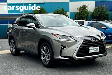 Silver 2019 Lexus RX300 Wagon Luxury