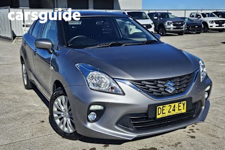 Silver 2022 Suzuki Baleno Hatchback GL