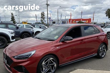 Red 2024 Hyundai I30 Hatchback N Line PRM Mhev