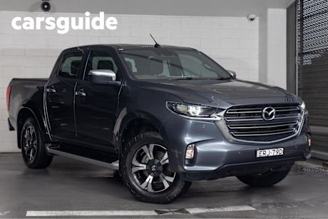 Grey 2021 Mazda BT-50 Dual Cab Pick-up GT (4X4)