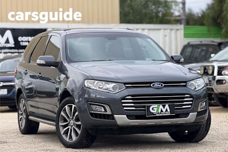 Grey 2015 Ford Territory Wagon Titanium (4X4)