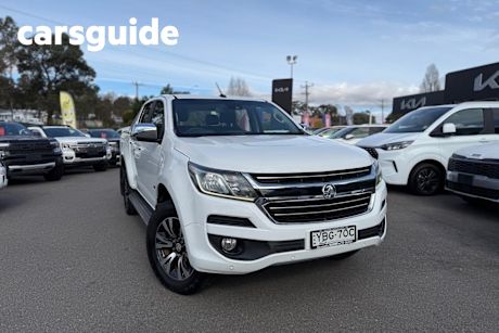 White 2016 Holden Colorado Crew Cab Pickup LTZ (4X4)