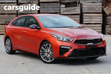 Orange 2020 Kia Cerato Hatchback GT Safety Pack