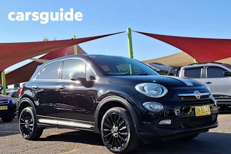 Black 2016 Fiat 500X Wagon Lounge
