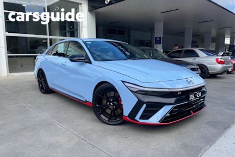 Blue 2024 Hyundai I30 Sedan N Premium With Sunroof