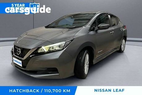 Grey 2018 Nissan Leaf Hatch