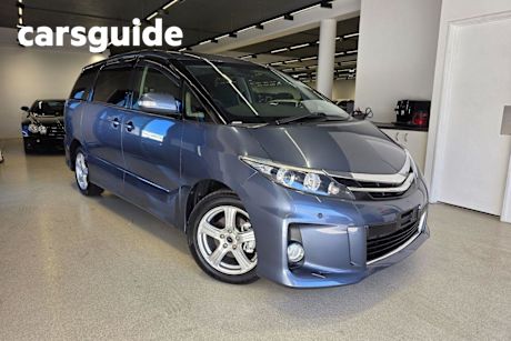 Blue 2012 Toyota Estima Commercial AERAS ACR55 4WD WELCAB (ZX001214)