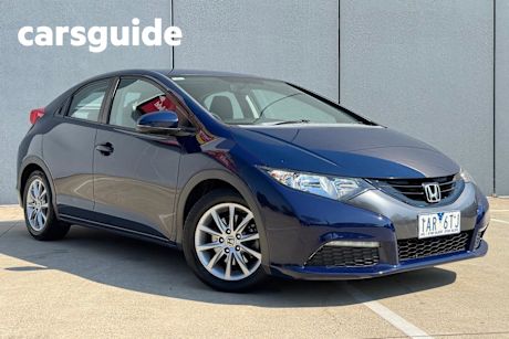 Blue 2013 Honda Civic Hatch VTi-S