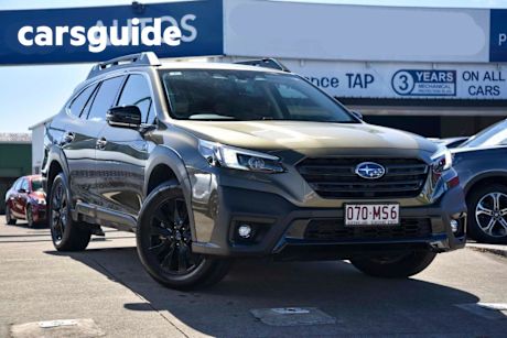 Green 2023 Subaru Outback Wagon AWD Sport
