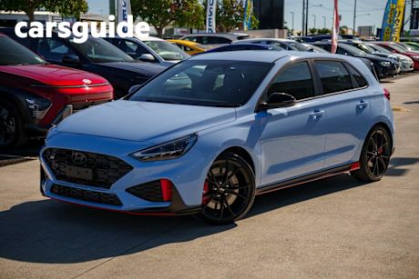 Blue 2025 Hyundai I30 Hatchback N