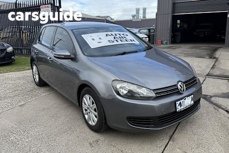 Grey 2012 Volkswagen Golf Hatchback 90 TSI Trendline