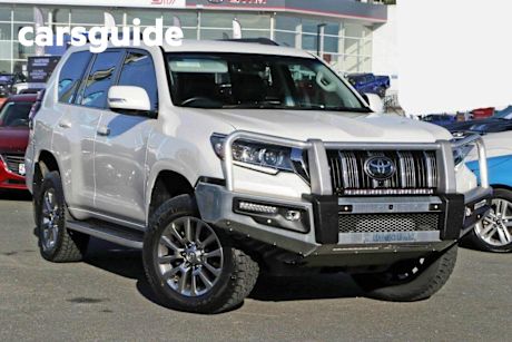 White 2020 Toyota Landcruiser Prado Wagon VX (4X4)