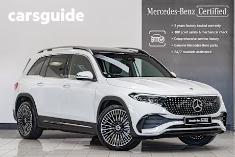White 2024 Mercedes-Benz EQB250 Wagon +