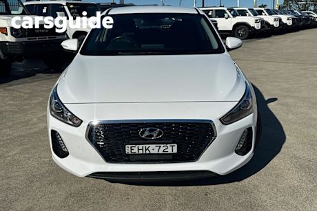 White 2020 Hyundai I30 Hatchback Active
