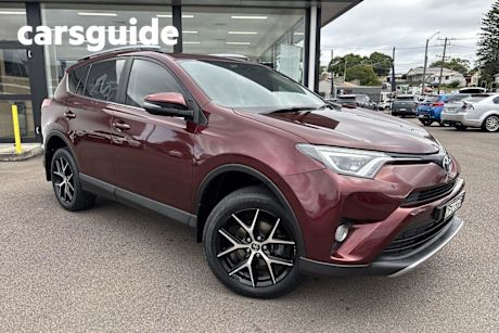 Red 2017 Toyota RAV4 Wagon GXL (2WD)