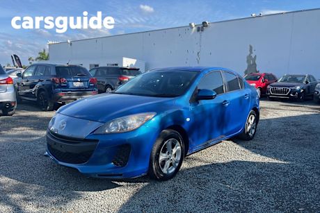 Blue 2012 Mazda 3 Sedan NEO