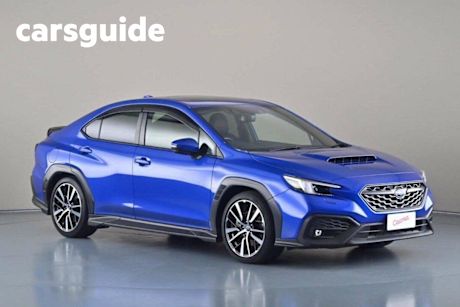 Blue 2022 Subaru WRX Sedan TS (awd)