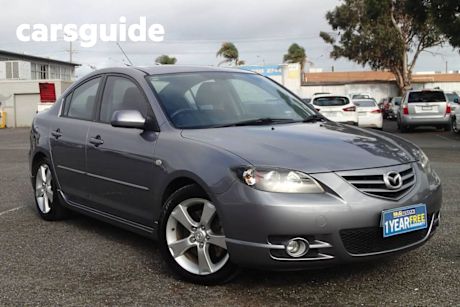 Grey 2004 Mazda 3 Sedan SP23