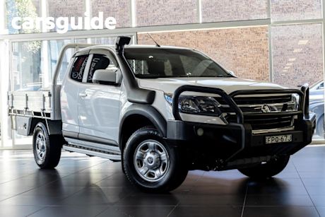 White 2019 Holden Colorado Space Cab Chassis LS (4X4)