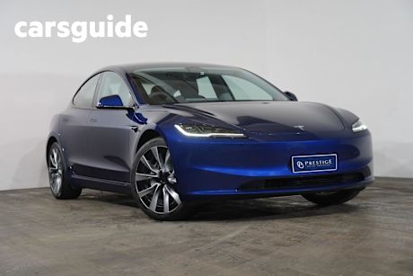 Blue 2023 Tesla Model 3 Sedan Long Range