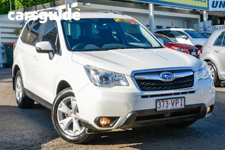 White 2015 Subaru Forester Wagon 2.5I-L