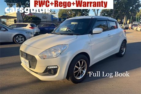 White 2018 Suzuki Swift Hatchback GL