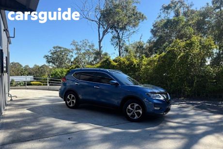 Blue 2019 Nissan X-Trail Wagon ST-L (2WD)