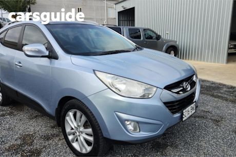 Silver 2010 Hyundai IX35 Wagon Highlander (awd)
