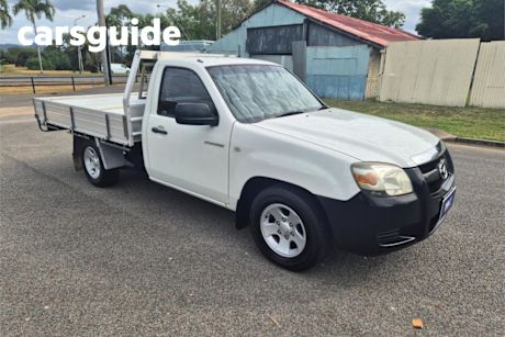 White 2007 Mazda BT-50 Cab Chassis B2500 DX