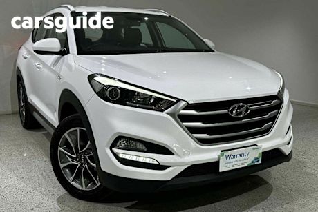White 2017 Hyundai Tucson Wagon Active X (fwd)