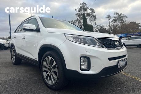 White 2014 Kia Sorento Wagon Platinum (4X4)