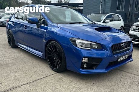 Blue 2016 Subaru WRX Sedan Premium (awd)