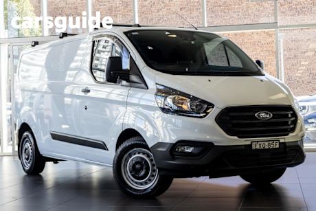 White 2022 Ford Transit Custom Van 340L (lwb)