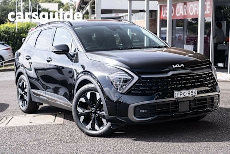 Black 2023 Kia Sportage Wagon GT-Line (awd)