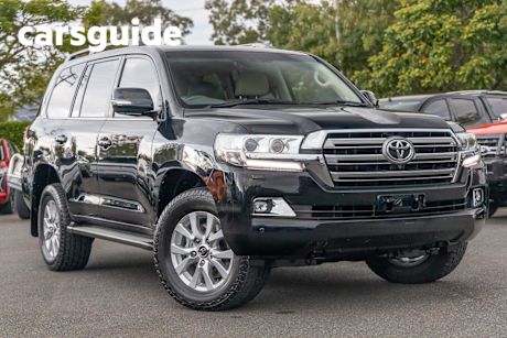 Black 2019 Toyota Landcruiser Wagon LC200 VX (4X4)