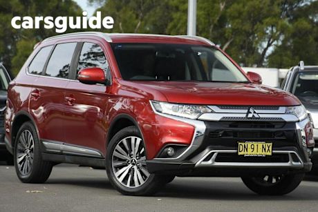Red 2021 Mitsubishi Outlander Wagon LS 7 Seat (2WD)