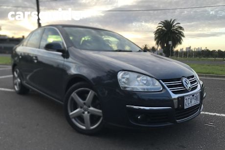 Blue 2010 Volkswagen Jetta Sedan 118 TSI