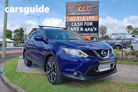 Blue 2014 Nissan Qashqai Wagon TL