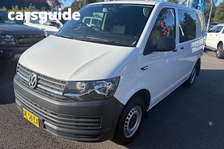 White 2017 Volkswagen Transporter Van TDI 340 SWB LOW