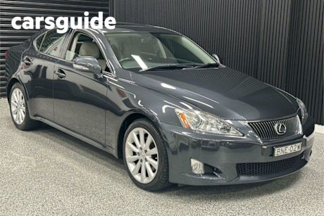 Grey 2010 Lexus IS250 Sedan Prestige