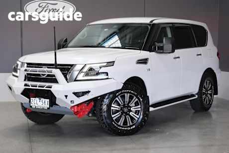 White 2021 Nissan Patrol Wagon TI (4X4)