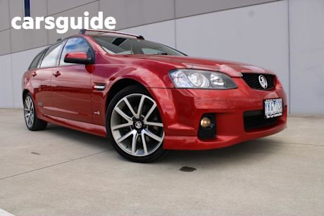 Red 2011 Holden Commodore Sportswagon SS-V