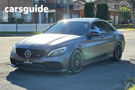 Black 2015 Mercedes-Benz C63 Sedan AMG S Edition 1