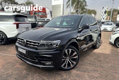 Black 2020 Volkswagen Tiguan Wagon 162 TSI Highline