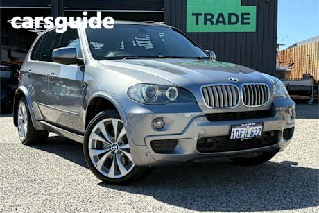 Grey 2009 BMW X5 Wagon Xdrive 35D